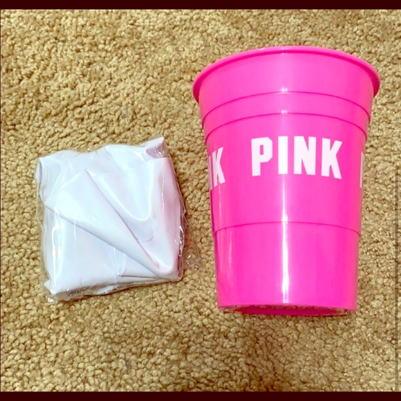 PINK Victoria's Secret Accessories - 🆚Pink Victoria’s Secret cup